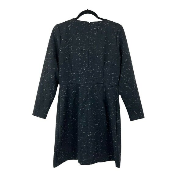 Madewell Gia Marled Concept Dress Size 10 Style E6044 Navy - Picture 1 of 3